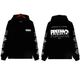 Amiri Hoodie Fashion Brand Sweater Paint-Splashing Style Graffiti Embroidered Hoodie Couple Coat