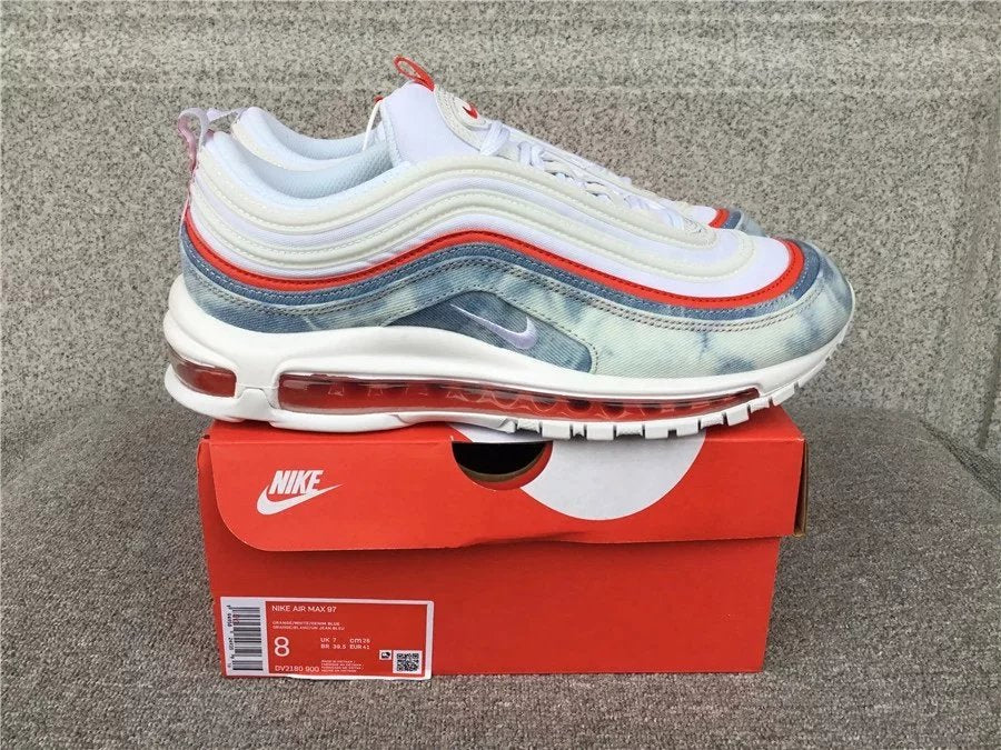 Nike Air Max 97 shoes Casual New Trendy Breathable Sports Running Shoes