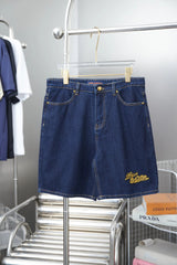 Louis Vuitton LV Shorts Front and back letter embroidery logo Denim Shorts Five-Point Pants25ss New Casual Summer Pants5Two-piece Pants Unisex Casual Sweatpants