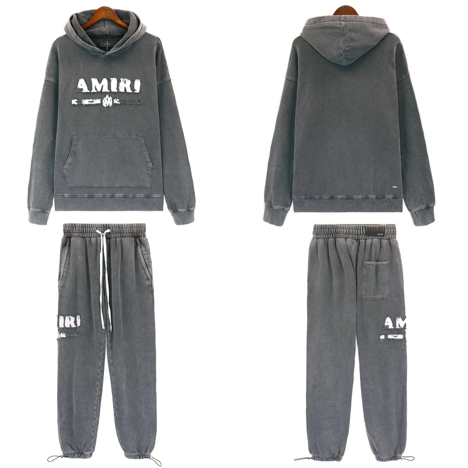 Amiri Hoodie Trendy Fashion Joker Suit-SQ002