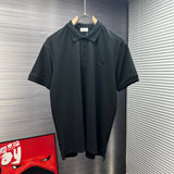 Dior T-shirt Chest CD Letters logo Embroidery POLO Shirt Lapel Short Sleeve25ss New Unisex Summer Short Sleeve OS Loose T Business Half Sleeve Shirt Plus Size T-Shirt