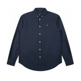 Ralph Lauren Shirt Top Version Standard Oxford Cloth Men's and Women's Same Classic Oxford Cloth Shirt Shirt