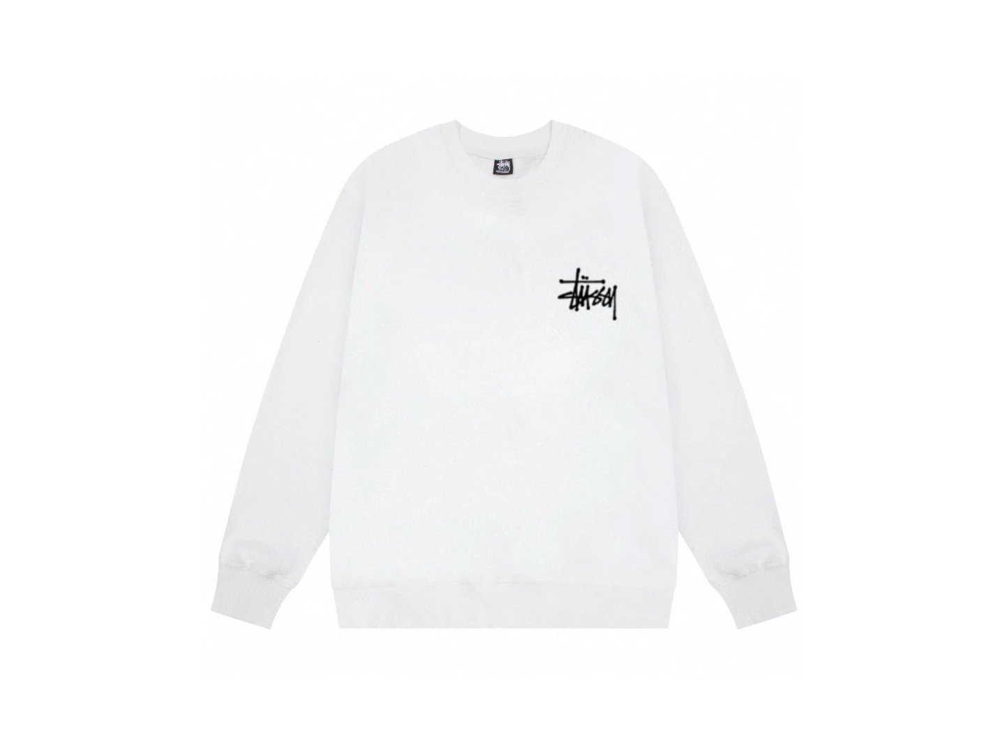 Stussy Hoodie Top Version Classic Dice Series round Neck Sweater Baby Boy and Girl Summer New