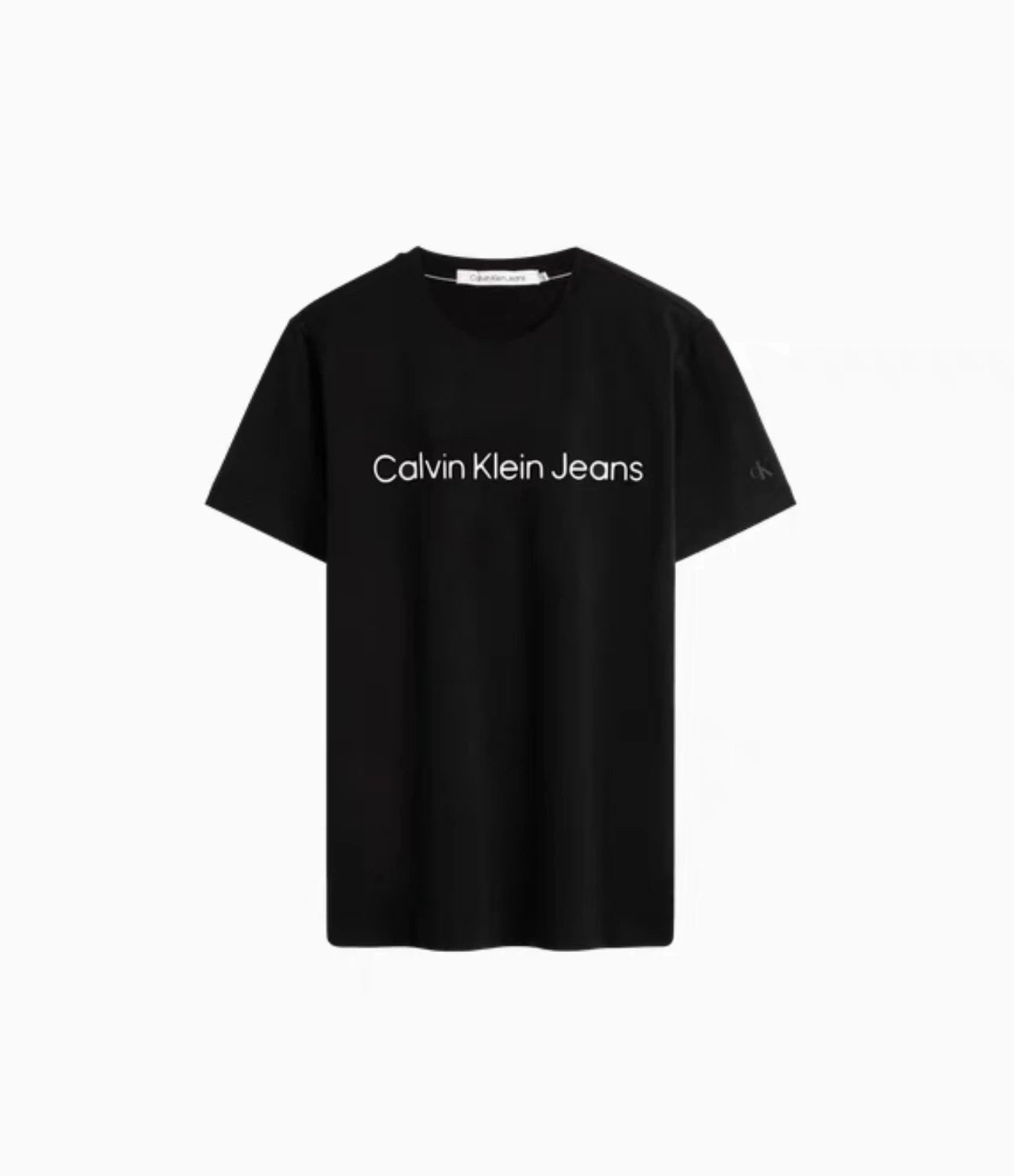 Calvin Klein T-shirt Top Version Counter Same Style Cotton Short Sleeve T T-shirt Men's and Women's Loose Bottoming Shirt2024New Summer