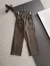 FENDl Sweatpants Previous version CLUB Logo logo Straight Leg Long Pants Sweatpants Unisex25ss Spring Summer New Versatile Plus Size Sports Casual Loose Fit Pants