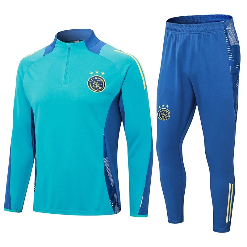 Jersey Chelsea International Mi Atletico Madrid Training Wear Soccer Uniform Long Sleeve Main Suit Half Zipper Jersey
