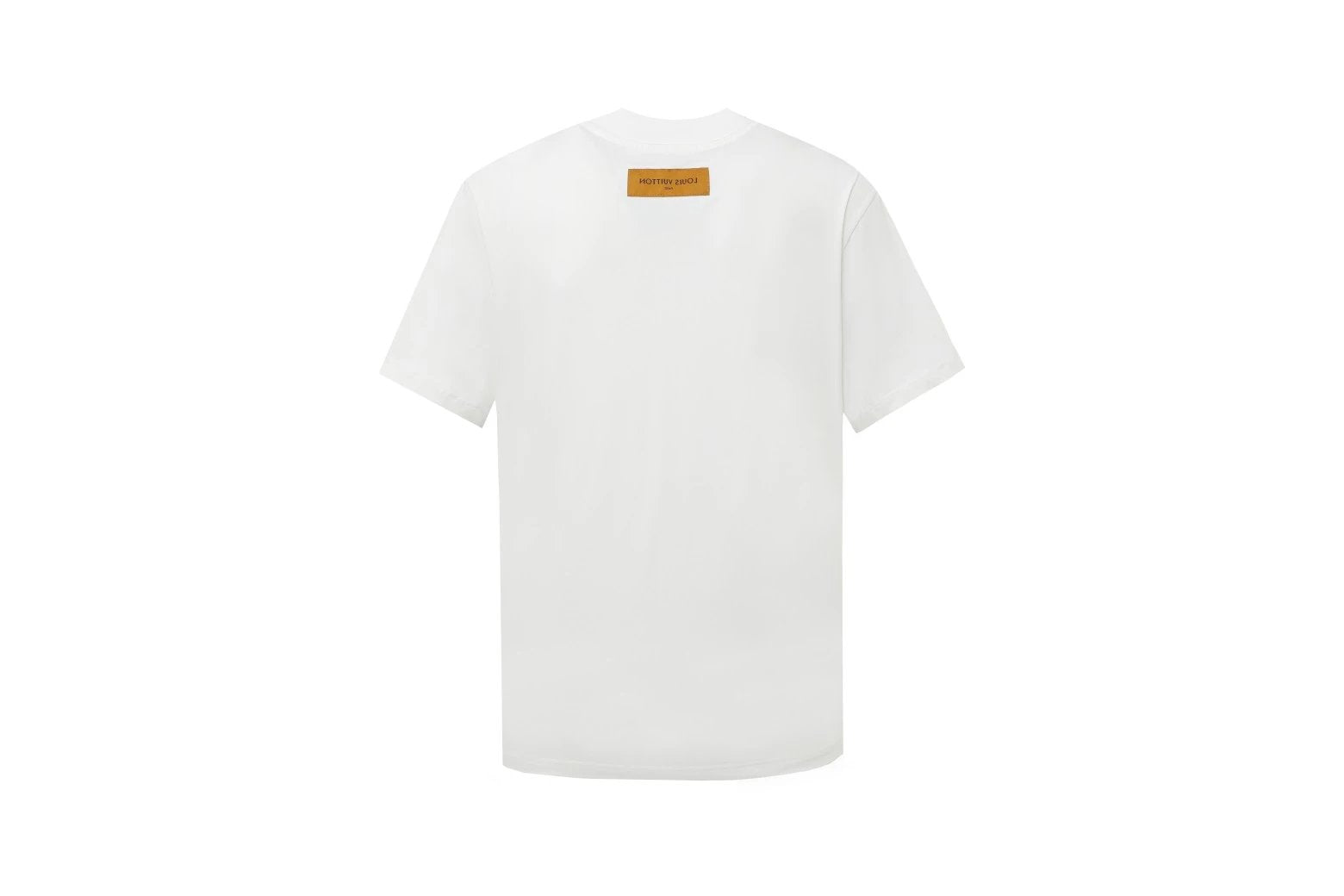 Louis Vuitton LV T-shirt Crayon Graffiti logo Round neck short-sleeve pure cotton T Unisex T-Shirt OS Loose Fit Base Shirt Summer New Casual Simple B Home T-shirt