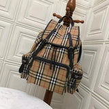 Burberry backpack Top version Backpack Military Backpack Men's and Women's Backpacks Bag Fashion Classic Original Single New Imported Nylon Cloth Waterproof Fabric Men's Bag Burberry Bag Women's Bag Large Medium Small Size
