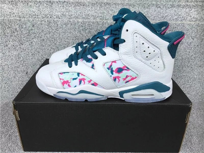 Air Jordan 6 shoes New All-Match Trendy Leisure Sneaker-