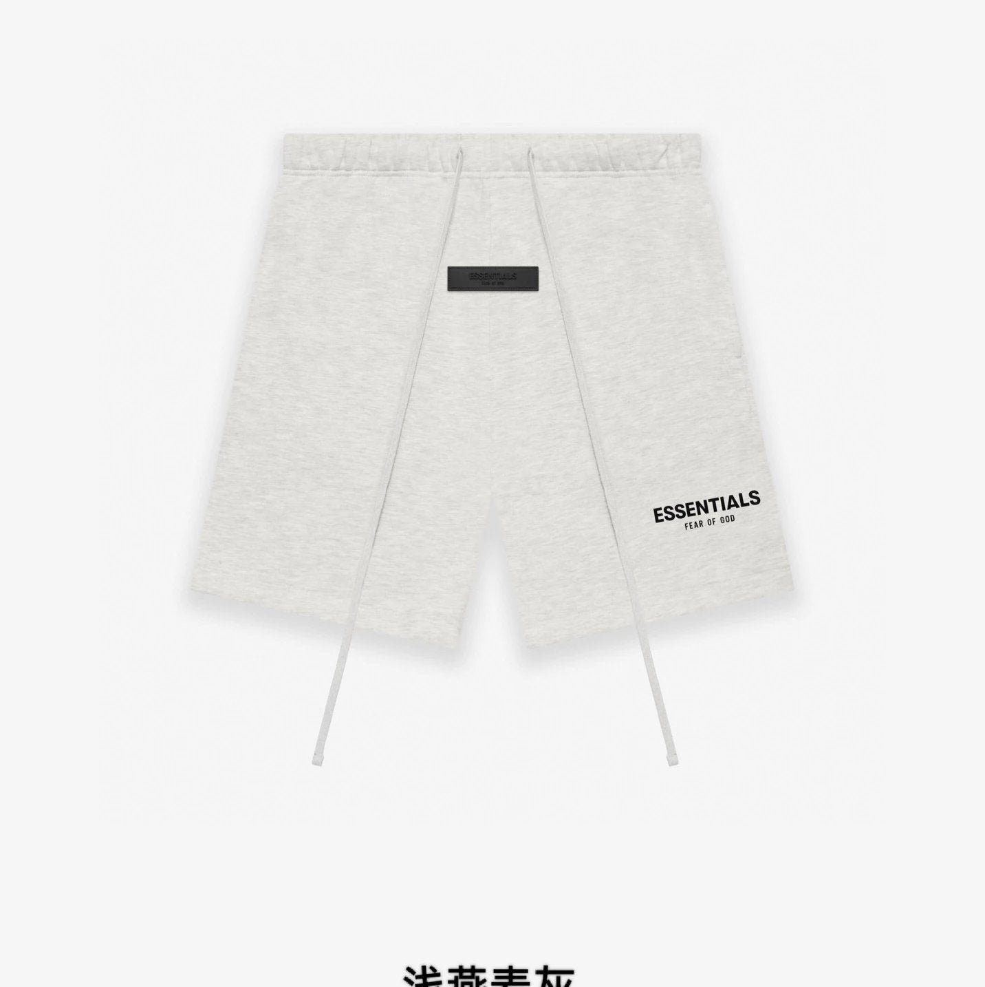 ESSENTIALS Shorts Top Version Double Line Flocking Shorts High Street Fashion Brand Sports Shorts Men