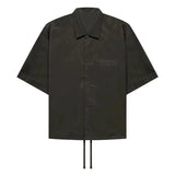 ESSENTIALS T-shirt Top Version Season 8 Double Line High Street Loose Flocked Printed Short Sleeve Shirt Men