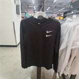 Nike /Men and Women Couple Double Hook Cotton round Neck Sweater Sports Casual Pullover Long Sleeve T T-shirt DB6156