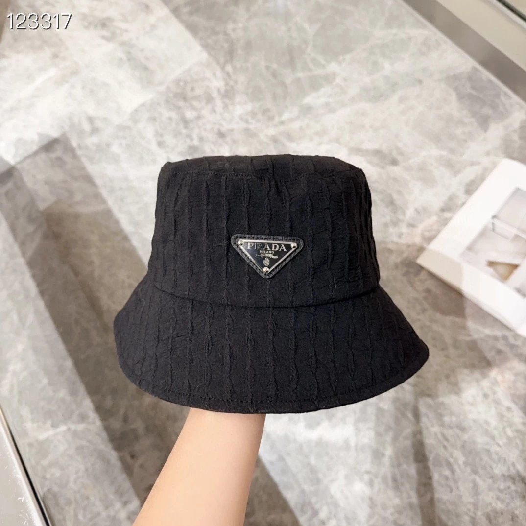 PRADA Hat Fashion Trend Bucket Hat Hat