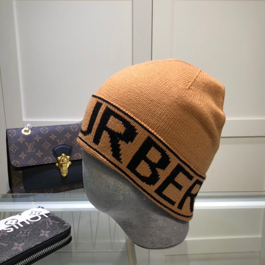 Burberry Hat Simple and Elegant Knitted Hat-CY