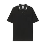 LOEWE T-shirt Chest Brand Logo logo Towel Embroidery POLO Shirt Lapel Short Sleeve25ss New Unisex Summer Short Sleeve OS Loose T Business Half Sleeve Shirt Plus Size T-Shirt