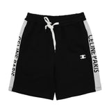 Celine Shorts Double-Sided Webbing Letter Embroidery logo Five-point Shorts25ss New Drawstring Casual Summer Pants American Style5Two-in-One Casual Sweatpants for Men and Women, Pure Cotton Joggers