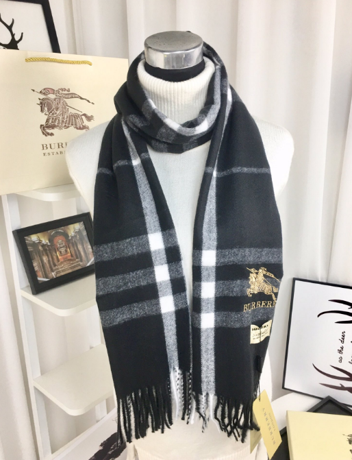 Burberry Scarf 8UR Home New Fashion Scarf（Fan Activities）-CY