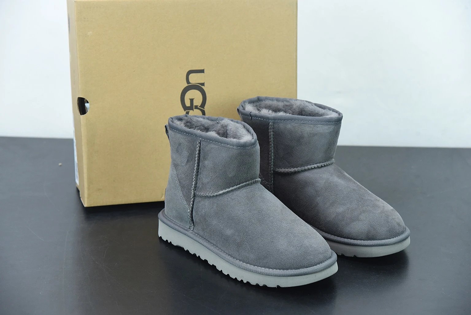 UGG Snow boots Shoes CR-H High Quality Trendy Female Casual Boots