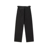 Balenciaga Sweatpants Thickened Mid-Waist Ripped Straight-Leg Jeans Casual Pants Wide-Leg Pants High-Waist Pants Unisex24ss Autumn and Winter New Products