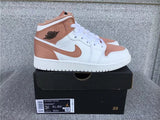 Air Jordan 1 Mid shoes New All-Match Trendy Men's Casual Sports Shoes