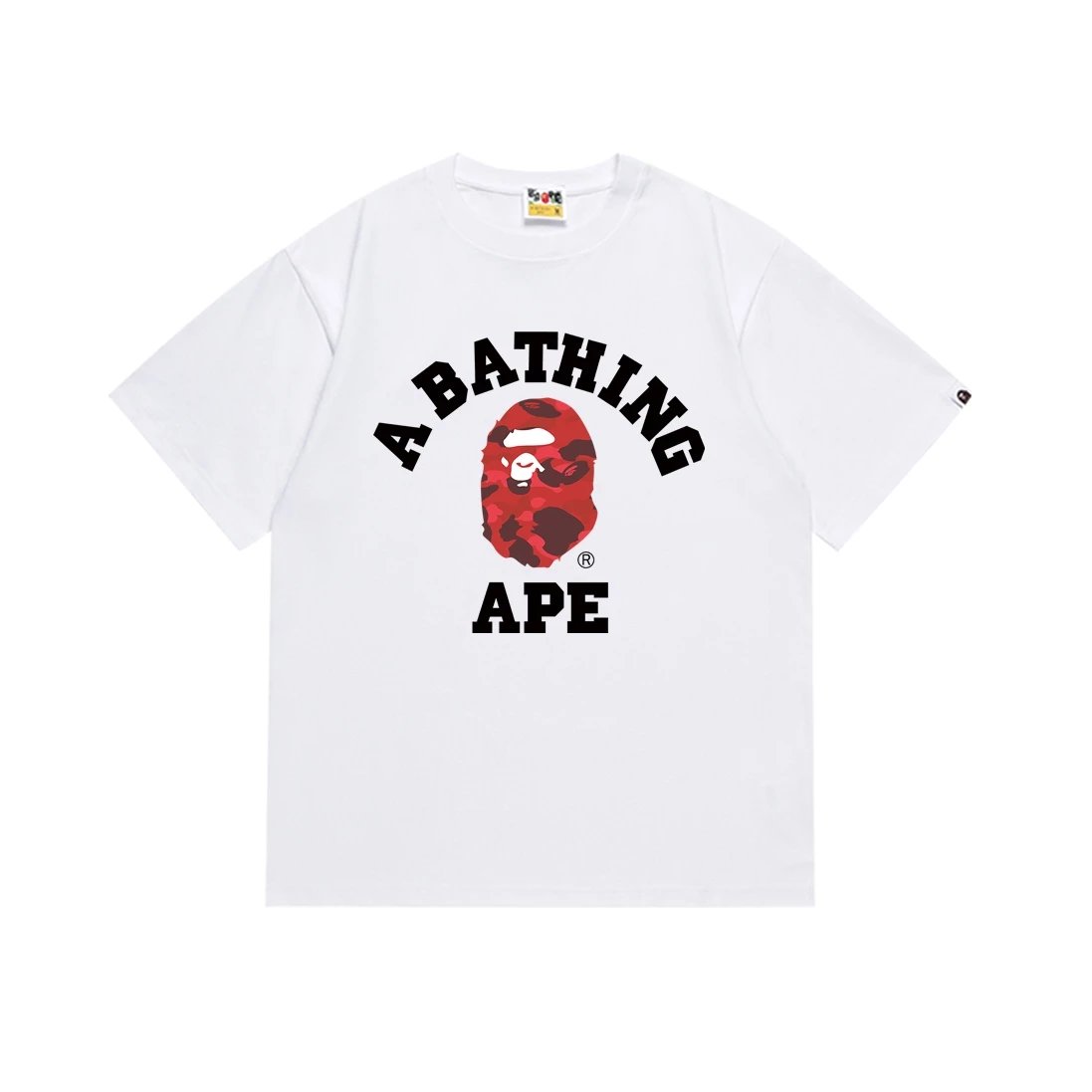 Bape T-shirt Fashion Brand Simple Fashion All-Matching T T-shirt DD