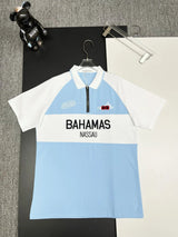 Balenciaga T-shirt Chest Letters logo Embroidery POLO Shirt Lapel Short Sleeve25ss New Unisex Summer Loose Short Sleeve T Business Commuter Short Sleeve Shirt Plus Size T-Shirt