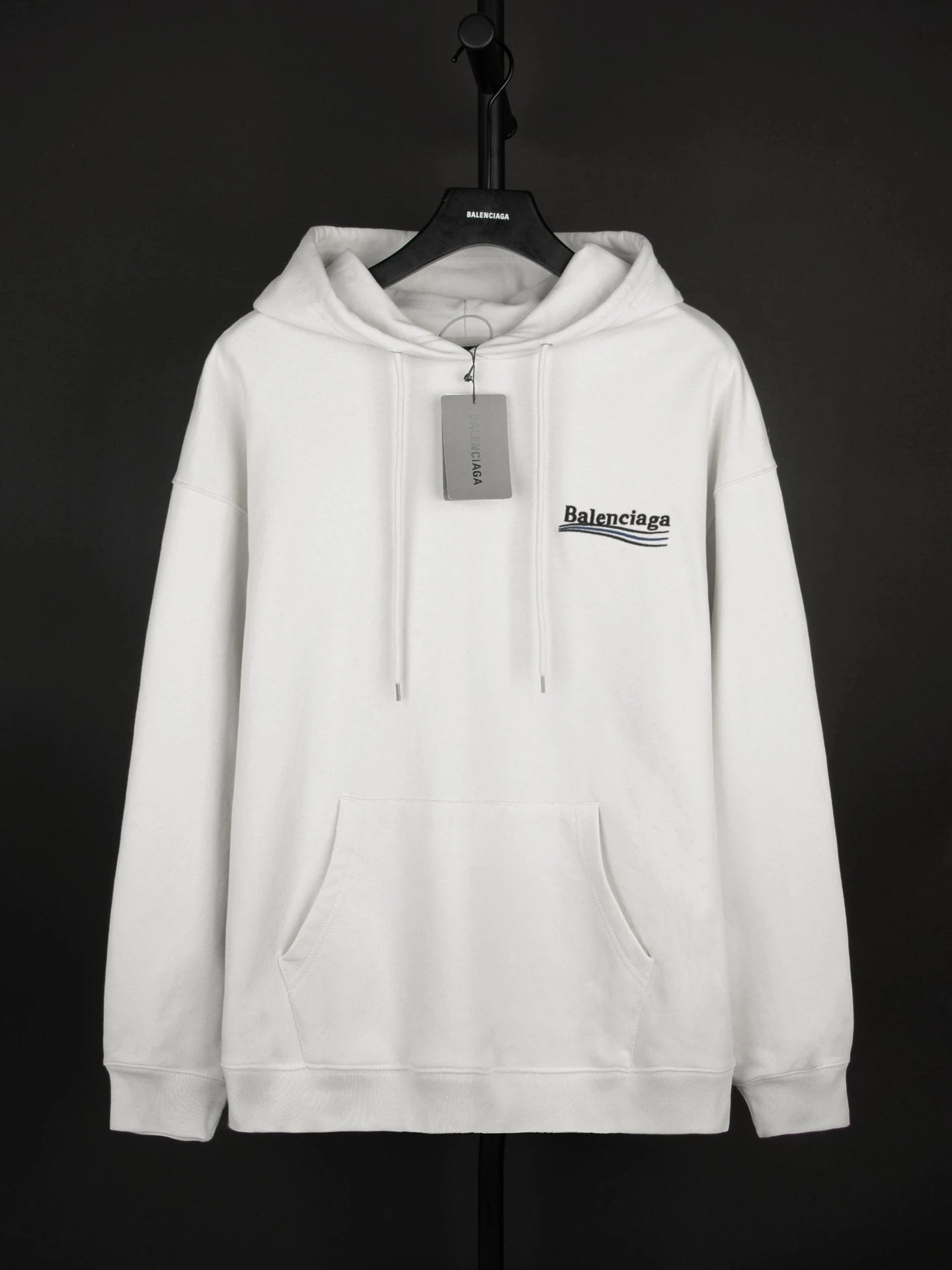 Balenciaga Hoodie Front and back classic letters loo Coke Embroidered Hooded Sweatshirt Casual Loose Cotton Pullover Hoodie Sportswear os Unisex Inner Layer Design24ss Autumn and Winter New Products