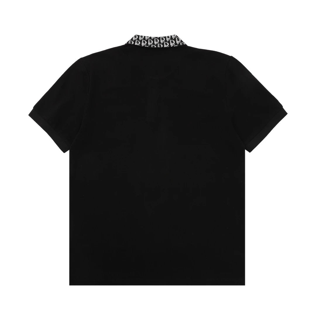 Dior T-shirt Chest Letters logo Embroidery POLO Shirt Lapel Short Sleeve25ss New Unisex Style OS Loose T Summer Half Sleeve Business Shirt Plus Size T-Shirt