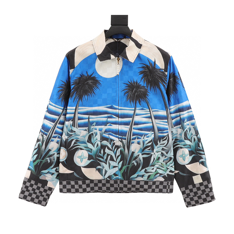 Louis Vuitton LV Jackets Beach Night View Jacket for Men and Women