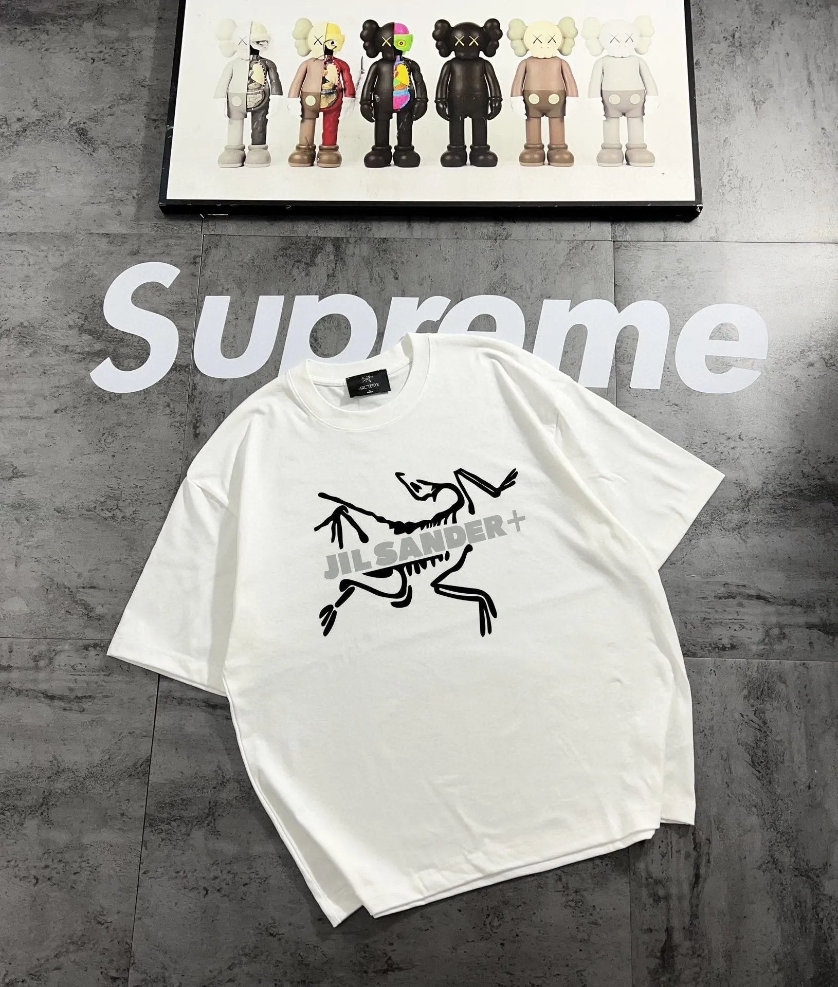 Arc'teryx T-shirt Chest Brand Print logo round Neck Short Sleeve25ss New pure cotton T Unisex T-Shirt OS Loose Fit Base Shirt Top Half Sleeve T-Shirt