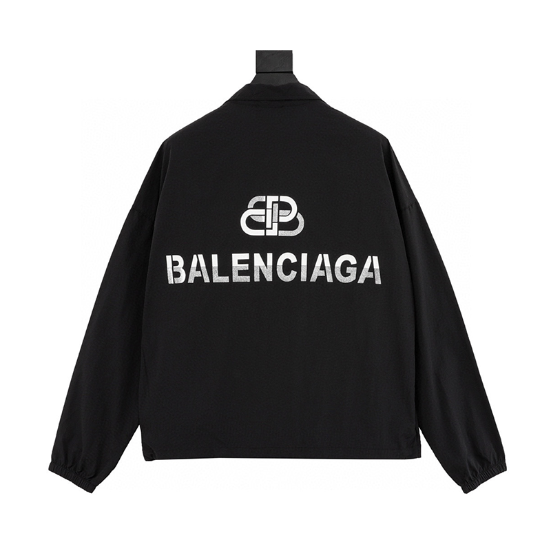 Balenciaga Jackets Lock Letter Sun-Protective Clothing Trench Coat for Men and Women