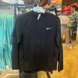 Nike Jackets Summer Men's Sports Breathable Quick-Drying Sun Protection Lightweight Jacket Hooded Jacket FB7483-010