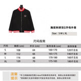 Gucci Jackets Chest Embroidery Letter Coat Same Style for Men and Women