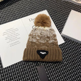 PRADA Hat Fashion Trend Knitted Hat