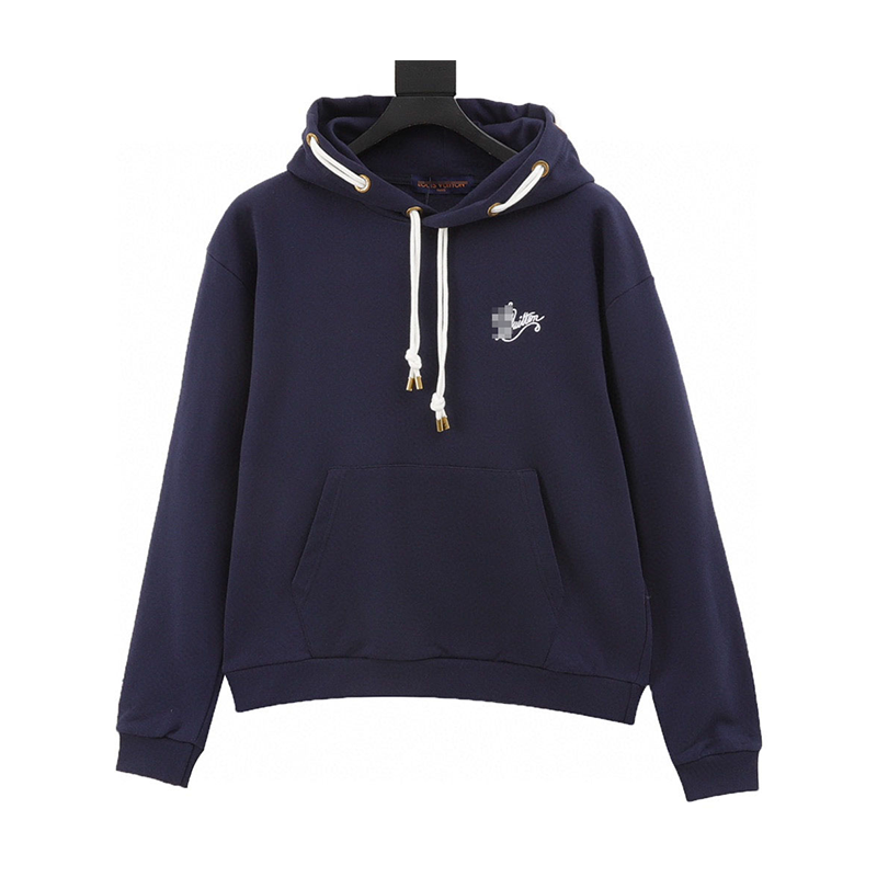 Louis Vuitton LV Hoodie Sailing Series Bends and Hitches Embroidered Hoodie Same Style for Men and Women