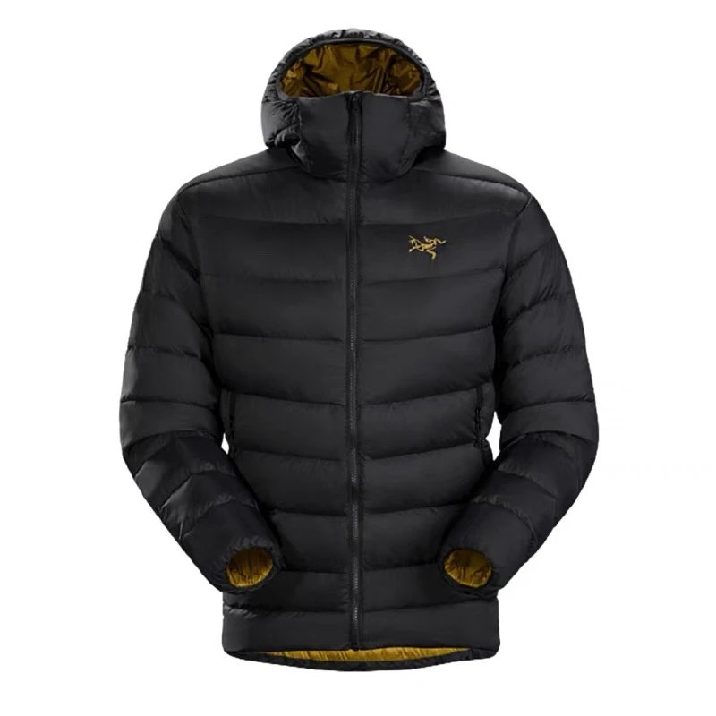 Arc'teryx Down jacket Top Version Men's and Women's Lightweight Warm Goose down Hooded down Jacket