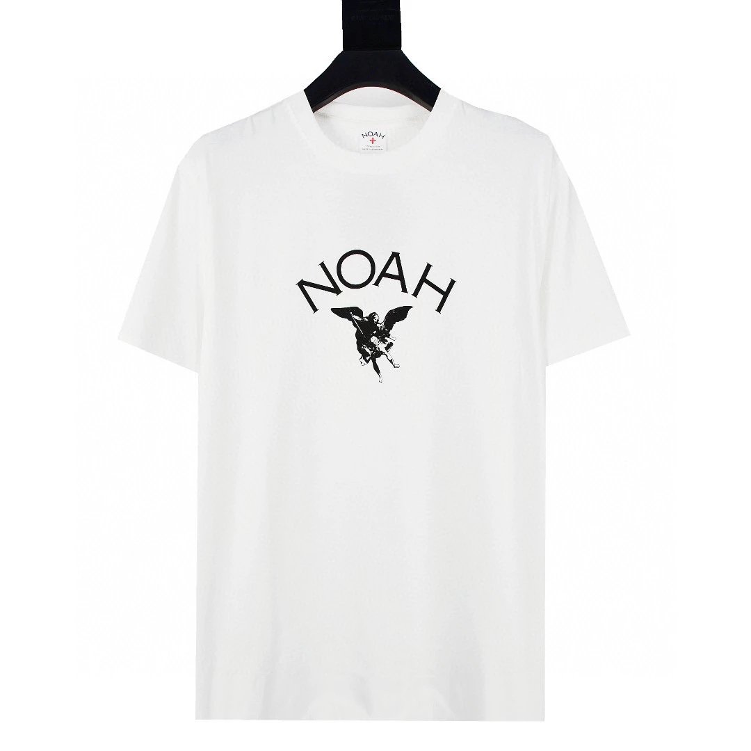 NOAH T-shirt Top Version in Stock Short Sleeve First Generation Cross Classic Fashion Brand Men and Women T T-shirt