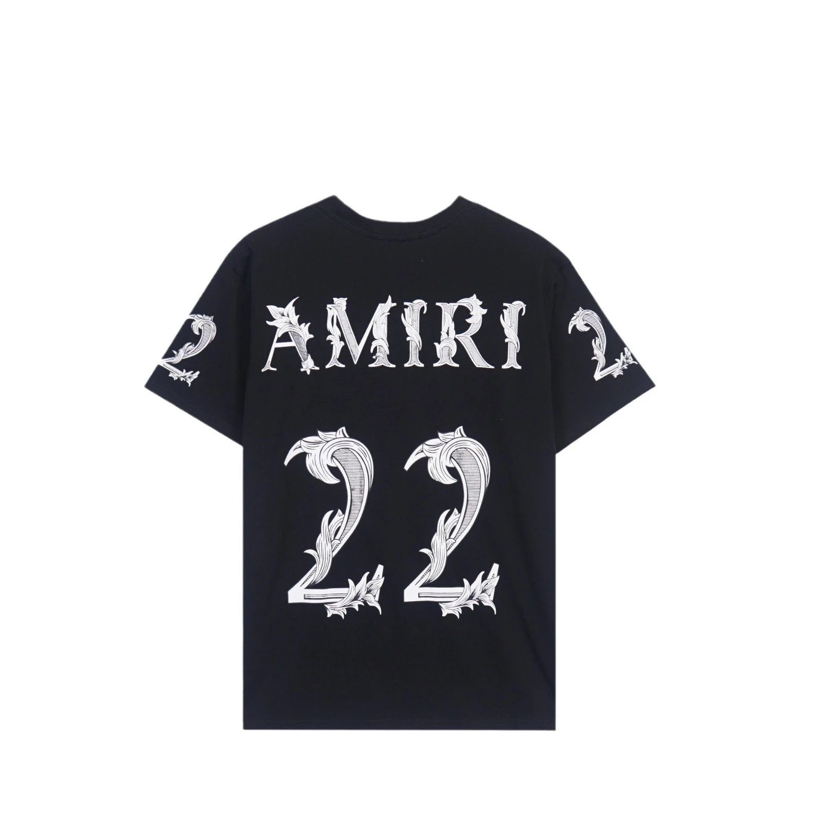 Amiri T-Shirt D29Summer Fashion All-Matching Fashion Short Sleeve-CY