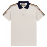 Gucci T-shirt Double Shoulder Brand logoPOLO Shirt Lapel Short Sleeve25ss New Unisex Summer Short Sleeve OS Loose T Business Half Sleeve Shirt Plus Size T-Shirt