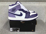 Air Jordan 1 Mid shoes New All-Match Trendy Men's Casual Sports Shoes Mid-Top