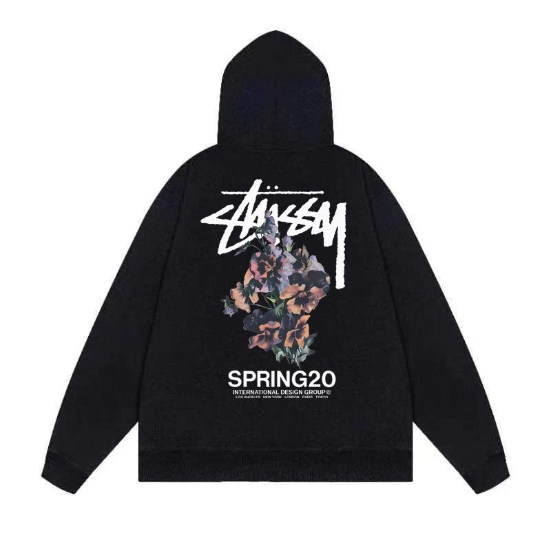 Stussy Hoodie Hooded Sweater looseandfashionhoodie6-003