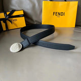 FENDI Belt Top version Belt Men's Casual Business Pants Belt3.5cm