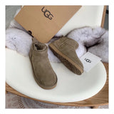 UGG Snow boots Shoes Fashion Classic Ankle Boots Combination Longfeng Fur