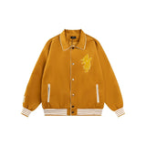 Amiri Jackets Corduroy Jacket Baseball Uniform Winter Thicken Thermal Men and Women Same Style