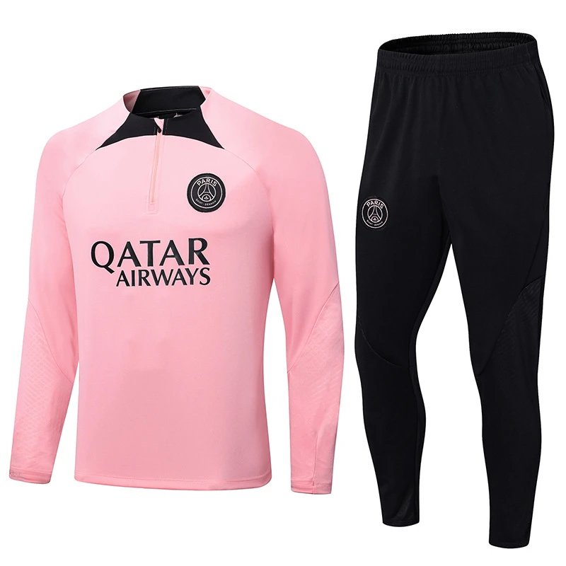 Jersey Chelsea International Mi Atletico Madrid Training Wear Soccer Uniform Long Sleeve Main Suit Half Zipper Jersey