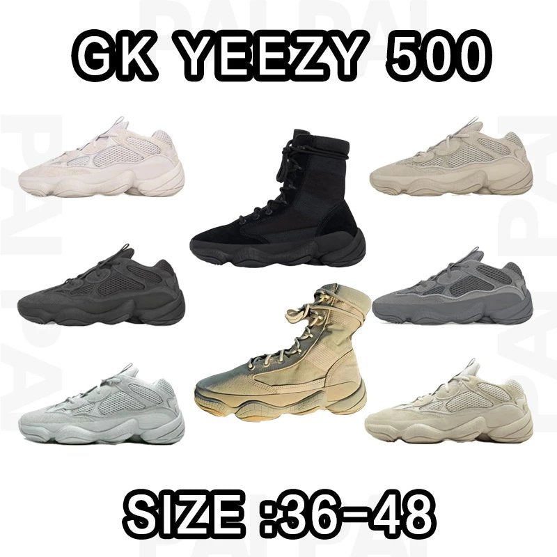 Adidas Yeezy 500 shoes Fashion Trendy Brand Sneaker Men's and Women's Casual Shoes Running Shoes