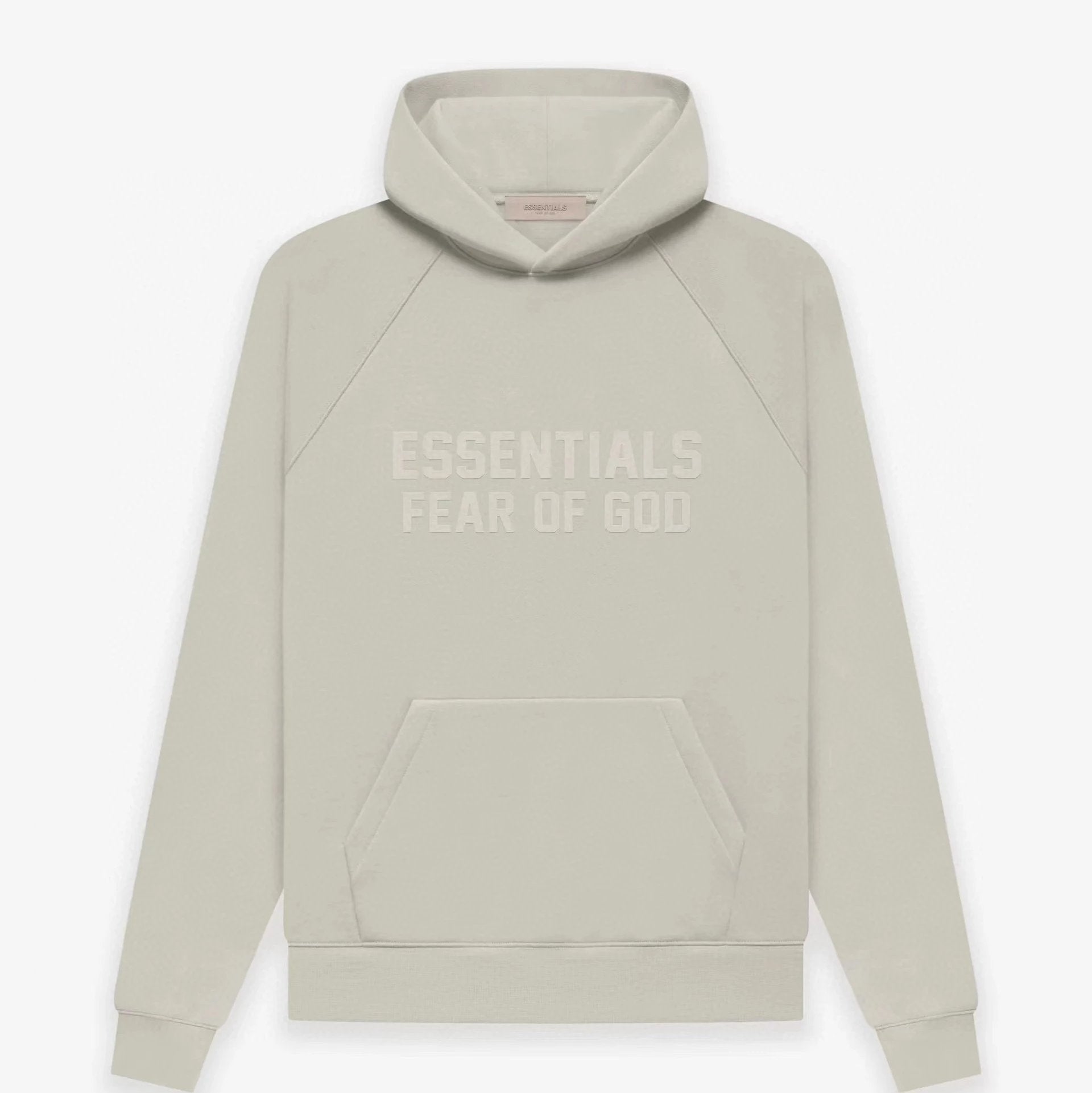 ESSENTIALS Hoodie Top Version Season 8 Multi-Line Flocking Printed Hoodie