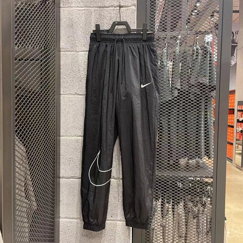 Nike Summer Women's Trousers Woven Quick-Drying Tight Track Pants Big Hook Thin and All-Matching Sweatpants HM9413