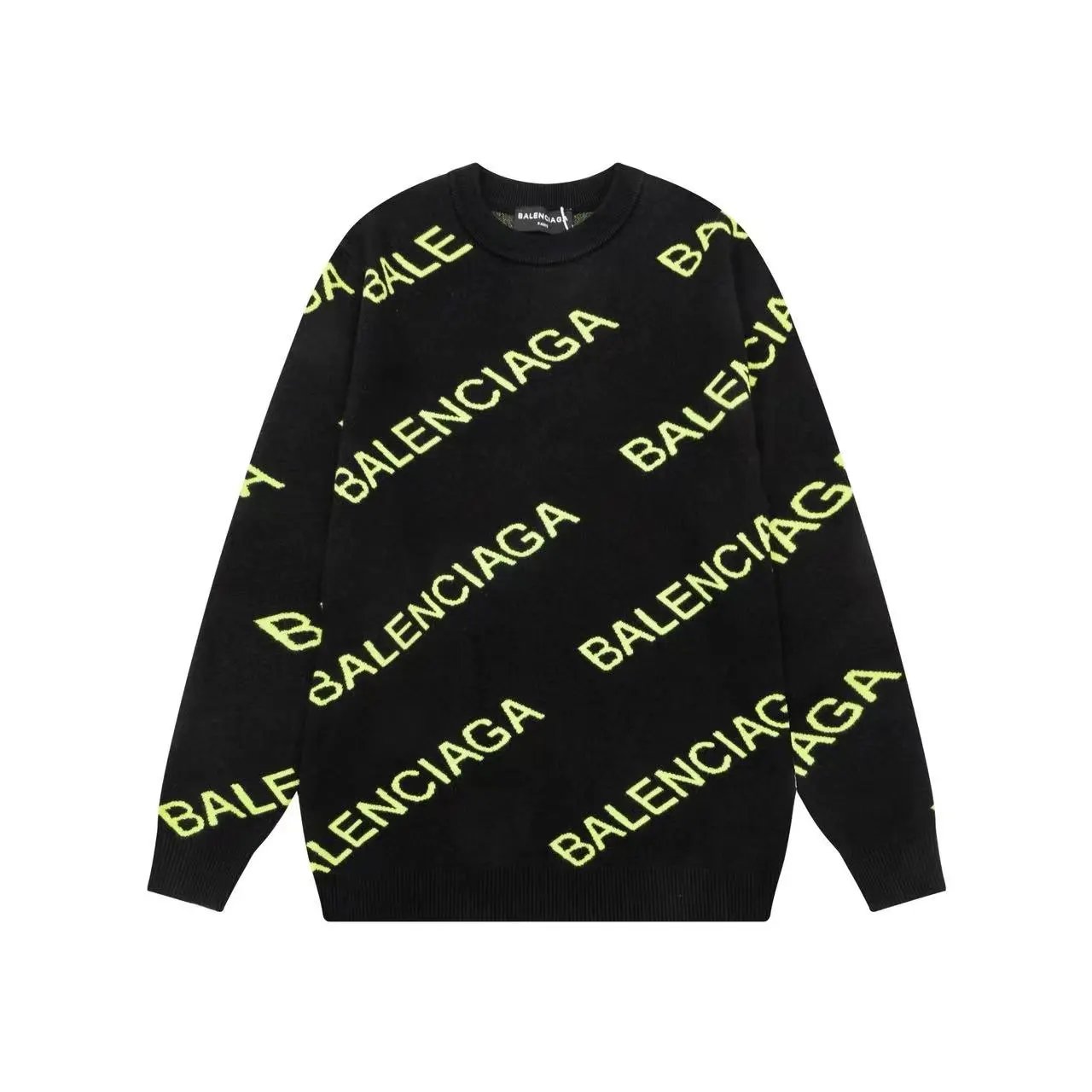 Balenciaga Clothing Fashion Trendy Sweater High Version Sweater