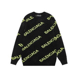 Balenciaga Clothing Fashion Trendy Sweater High Version Sweater